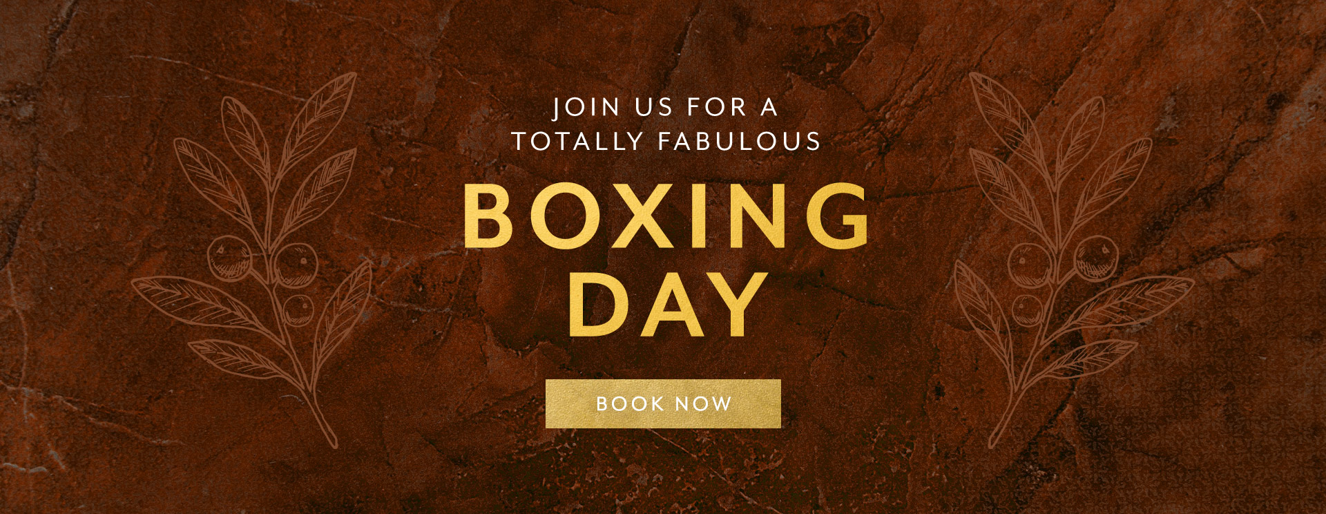 Boxing Day menu at The Salisbury Arms