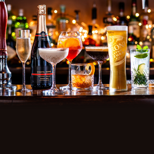 Wine & Drinks menu at The Salisbury Arms