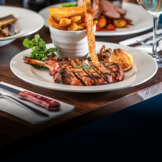 A La Carte menu at The Salisbury Arms