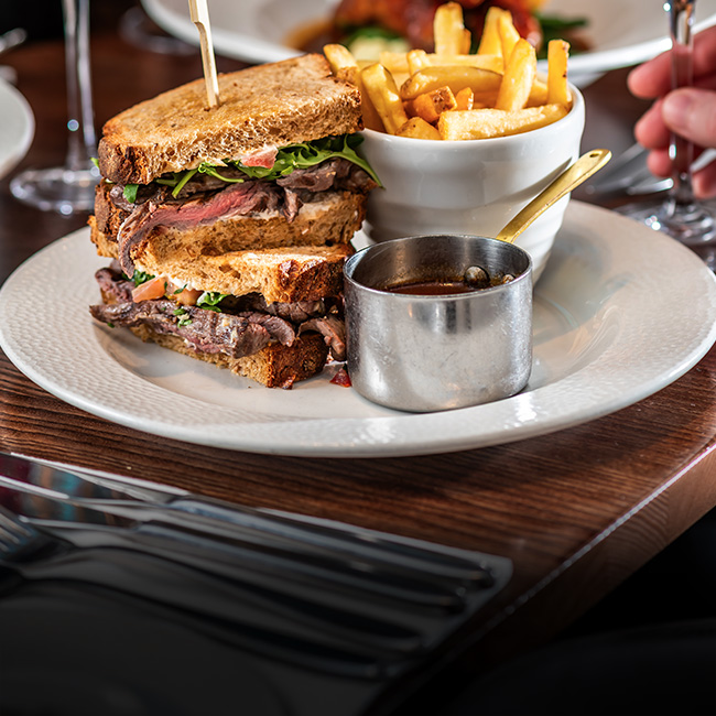 Brunch menu at The Salisbury Arms