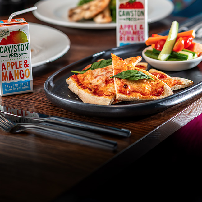 Children's menu at The Salisbury Arms