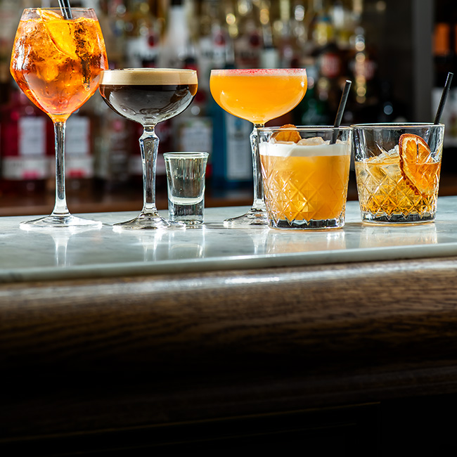 Wine & Drinks menu at The Salisbury Arms