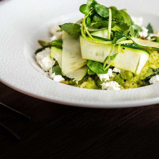 Vegan menu at The Salisbury Arms