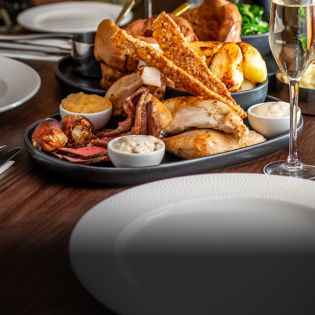 Sunday menu at The Salisbury Arms